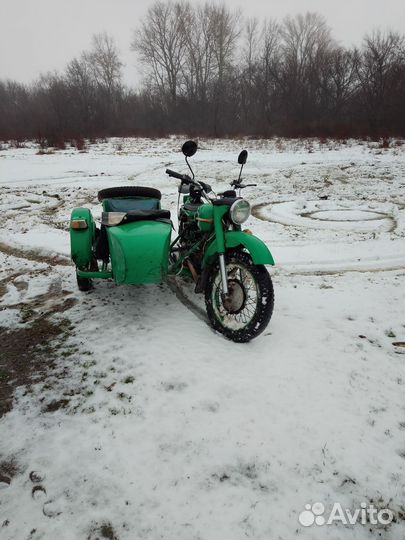 Урал с люлькой