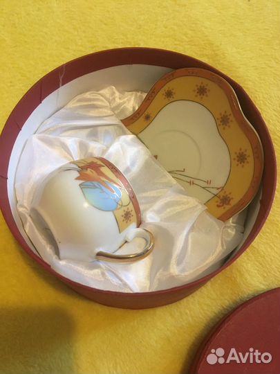 Кллекционная подарочная кофейная пара