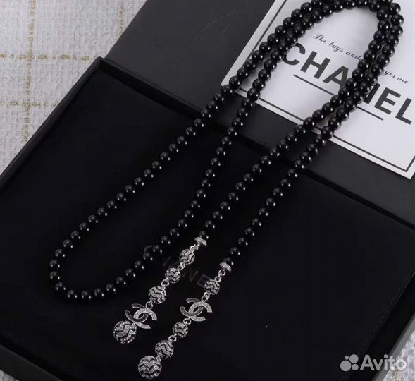 Бусы chanel шанель