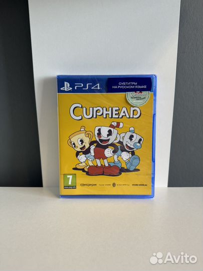 Cuphead ps4 (диск новый)