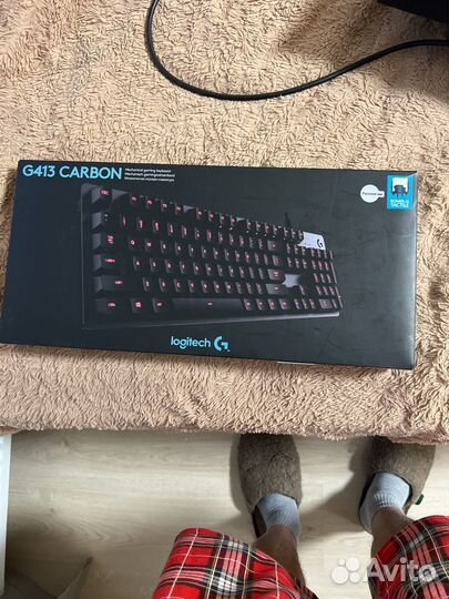 Игровая клавиатура logitech g413 carbon