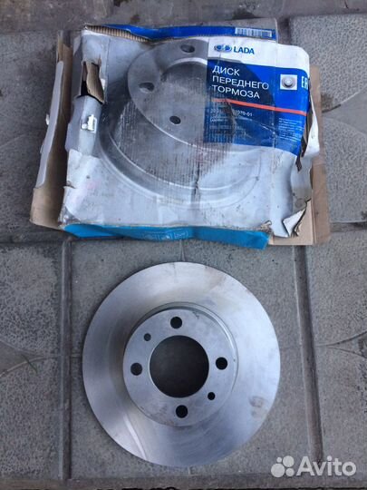 Тормозной диск ваз 2107