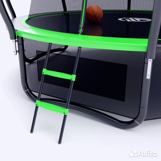 Батут диаметр 427см