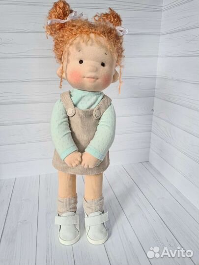 Текстильная кукла ручной работы