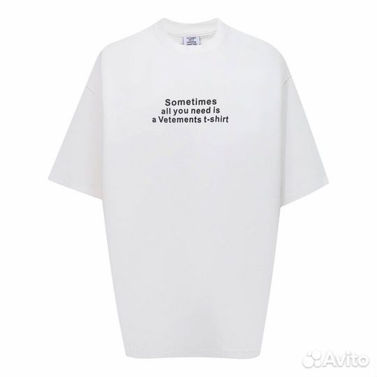 Футболка vetements