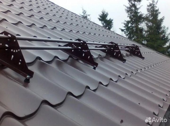 Надежные снегозадержатели для любой кровли