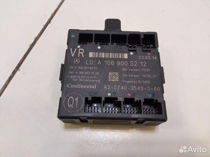 Блок управления дверями Mercedes-Benz M-Class ML W