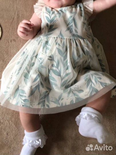 Платье на девочку 68р