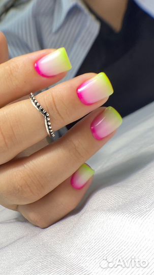 Маникюр и педикюр с покрытием гель лак