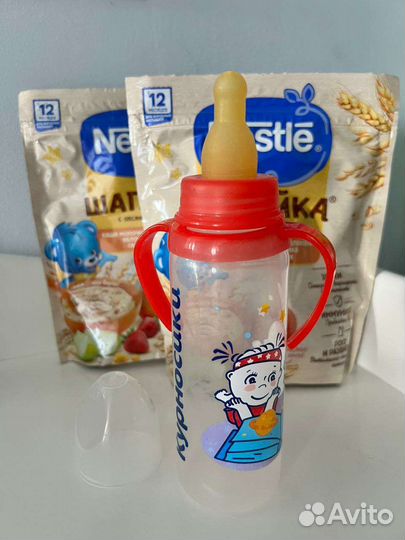 Детские каши молочные нестле