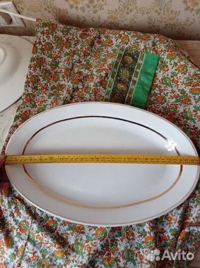 2 большие селедочницы СССР б/у