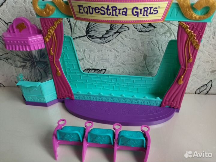 My little pony игровой набор кинотеатр