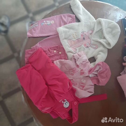 Пакет одежды 1-2 года на девочку