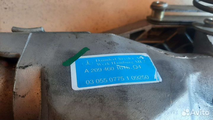 Рулевая колонка на mercedes w203 C-класс