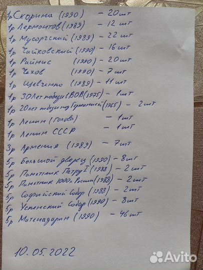 Монеты юбилейные СССР