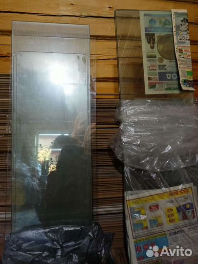 Полки стеклянные бу