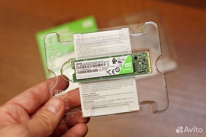 Western Digital WD Green SATA 480 GB WDS480G2G0B