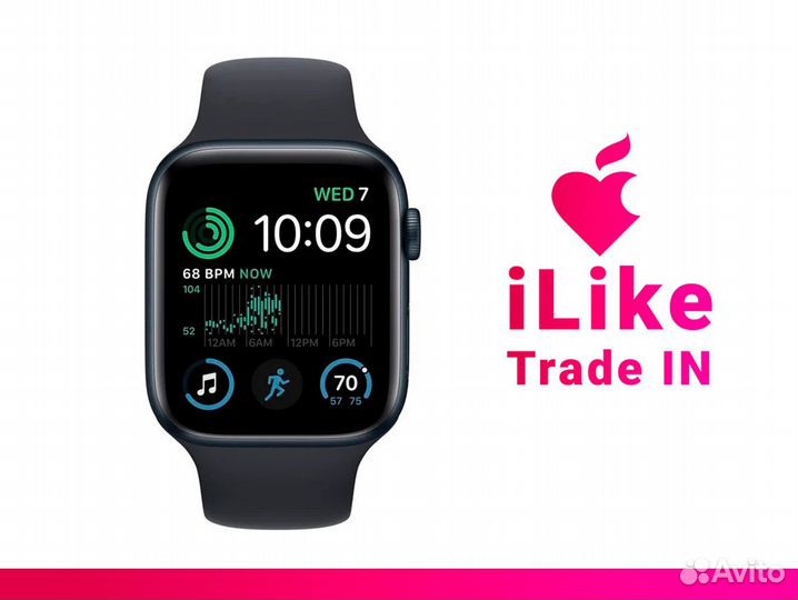 Apple Watch Series SE Gen 2 40 мм, Тёмная ночь