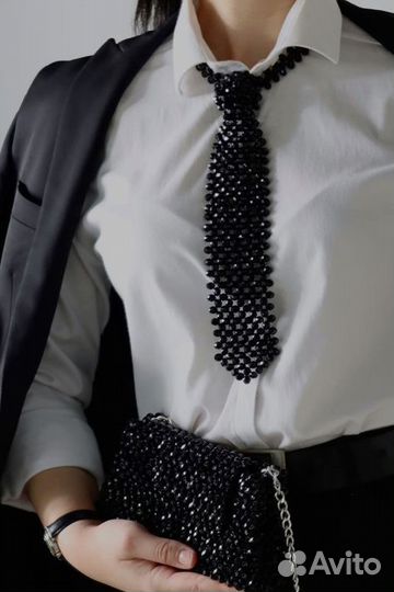 Топы из бусин