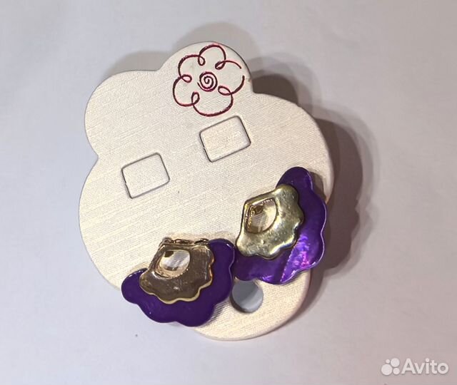 Серьги женские гвоздики