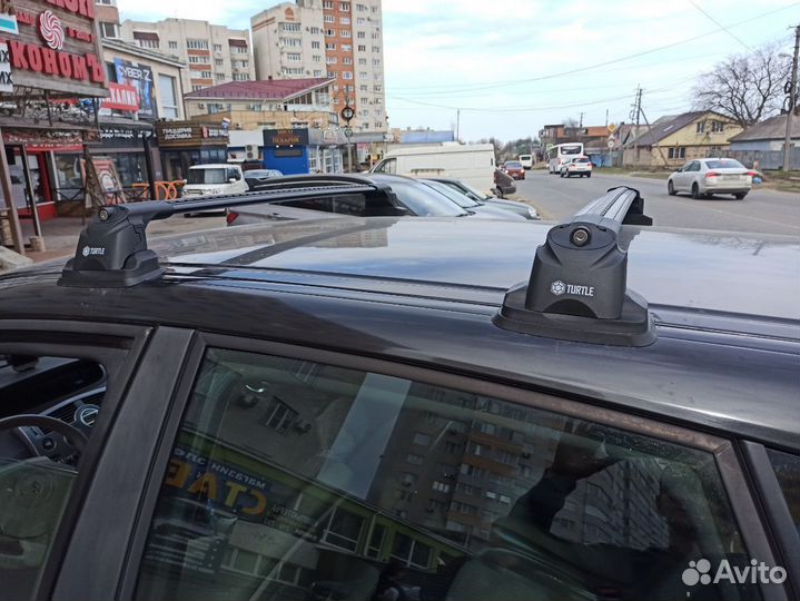 Багажник на крышу renault scenic