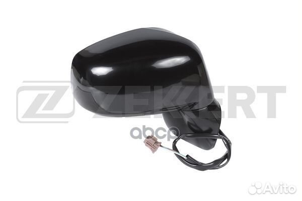 Зеркало в сборе правое / грунтованное / выпукло