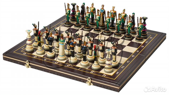 Шахматы Монархия (фигуры из хлеба) (51589)