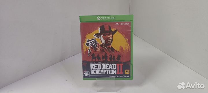 Игровые диски. Xbox One Red Dead Redemption 2