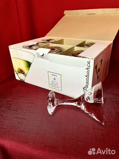 Бокалы для мартини 6 штук