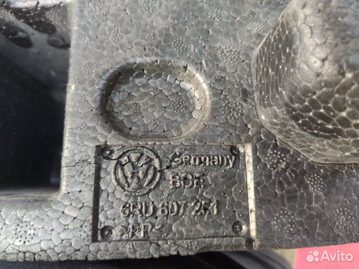 Абсорбер бампера задний Volkswagen Polo