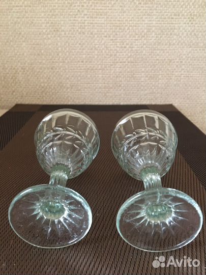 Хрустальные стопки, фужеры, бокалы СССР