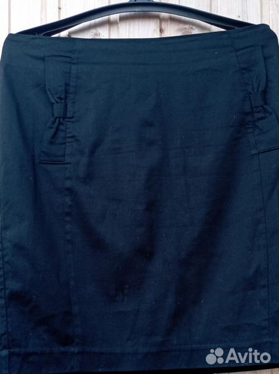 Юбка женская черная 52