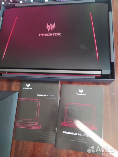 Ноутбук acer predator helios 300
