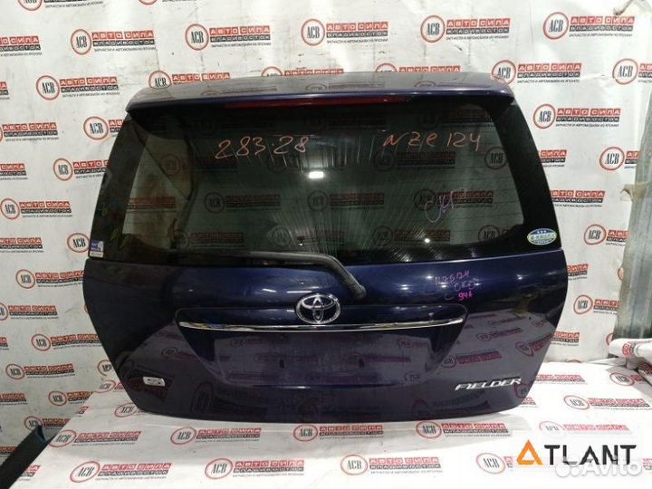 Дверь 5-я задний toyota corolla fielder