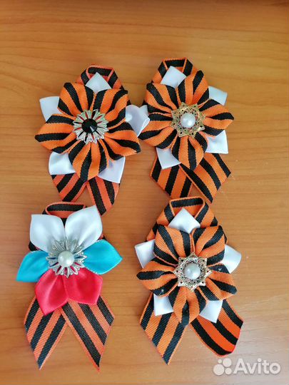 Брошь к 9 мая