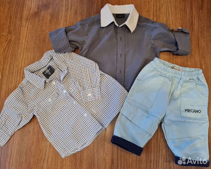 Детские рубашки штанишки