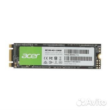 M.2 128GB Acer RE100 (BL.9bwwa.112) новая с гарант