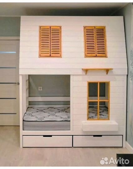 Детская кровать для двоих от 3 лет