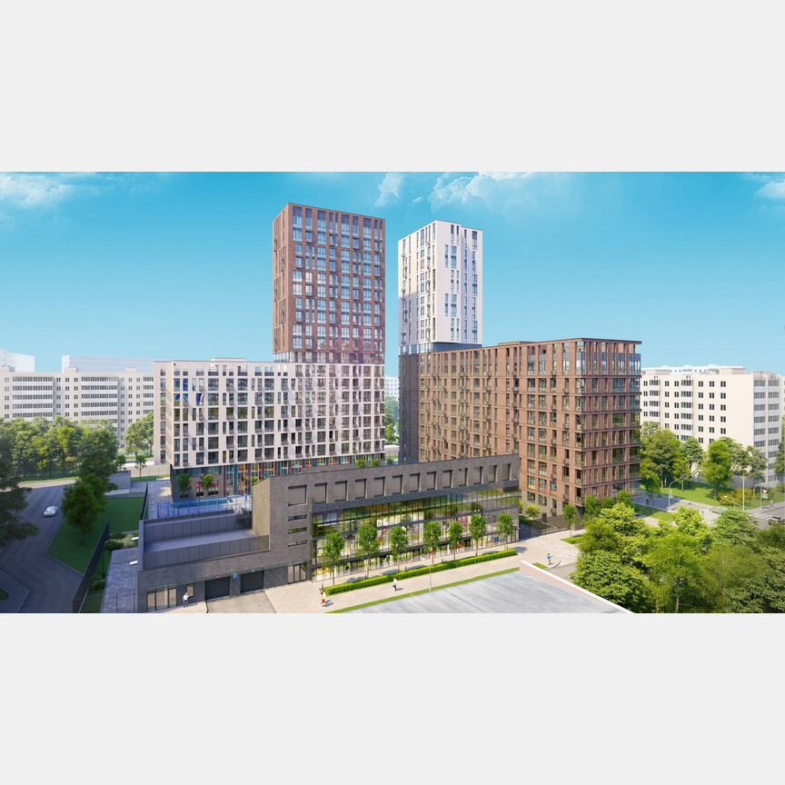 1-к. квартира, 35,9 м², 14/20 эт.