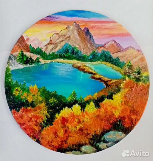 Картина маслом пейзаж