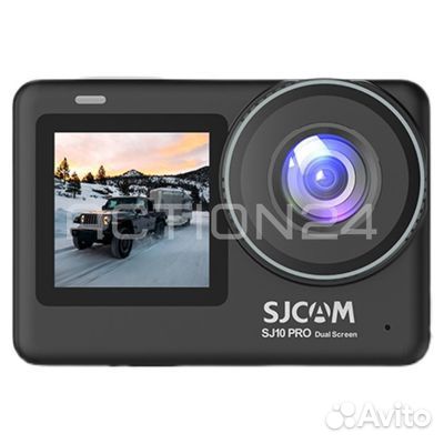 Экшн видеокамера sjcam SJ10 Pro Dual Screen (черны