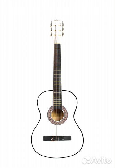 Гитара Belucci BC3805 WH (классика с анкером, липа