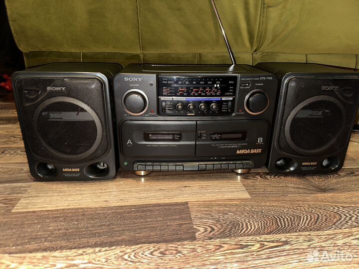 Музыкальный центр sony cfs 715s