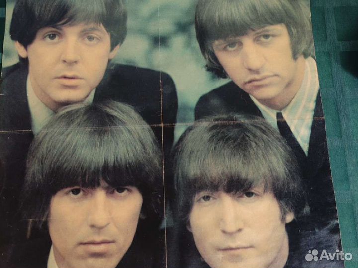 Плакат Битлз СССР