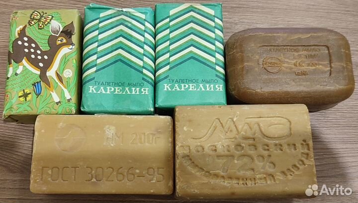 Мыло времен СССР