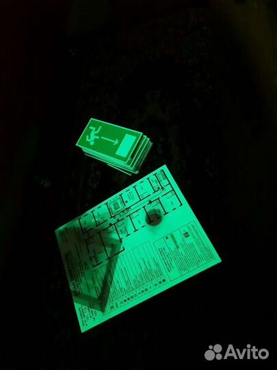 Изготовление люминисцентных планов эвакуации