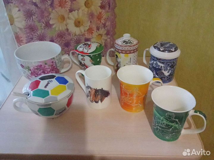 Кружки разные