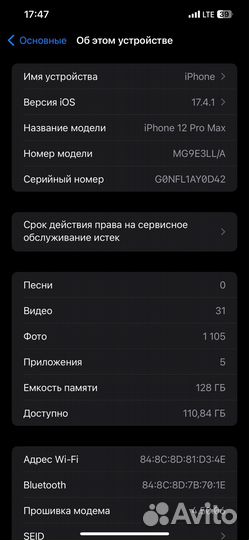 iPhone 12 Pro Max, 128 ГБ