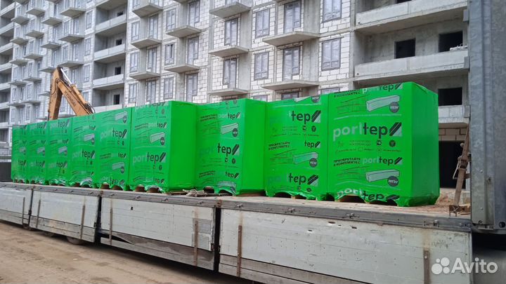 Пеноблоки газоблоки Поритеп. Poritep Газобетон