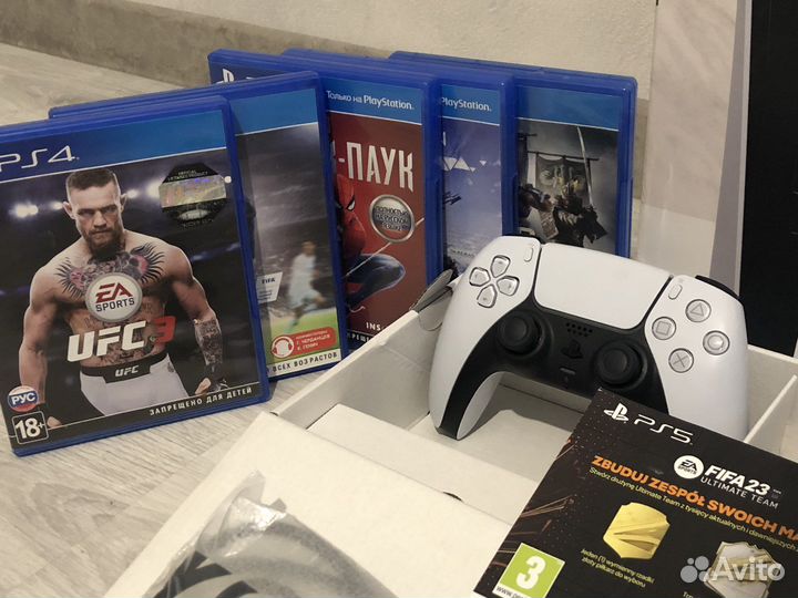 Sony playstation 5 PS5 с дисководом Ростест